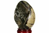 Septarian Dragon Egg Geode - Barite Crystals #143145-2